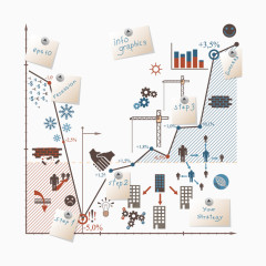 矢量工程图纸素材