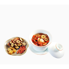 美味红枣茶素材