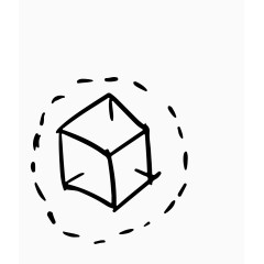 创意灵感手绘立方体