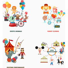 矢量游乐园元素