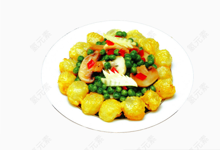 特色豌豆丸子