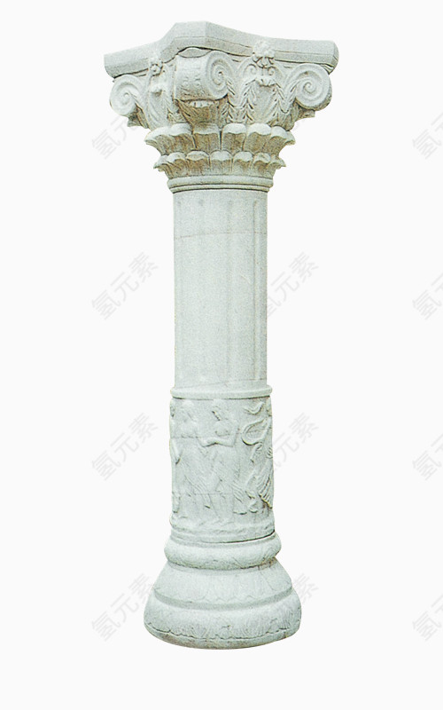 罗马柱素材