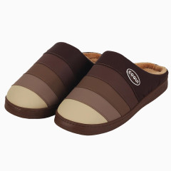条纹拖鞋