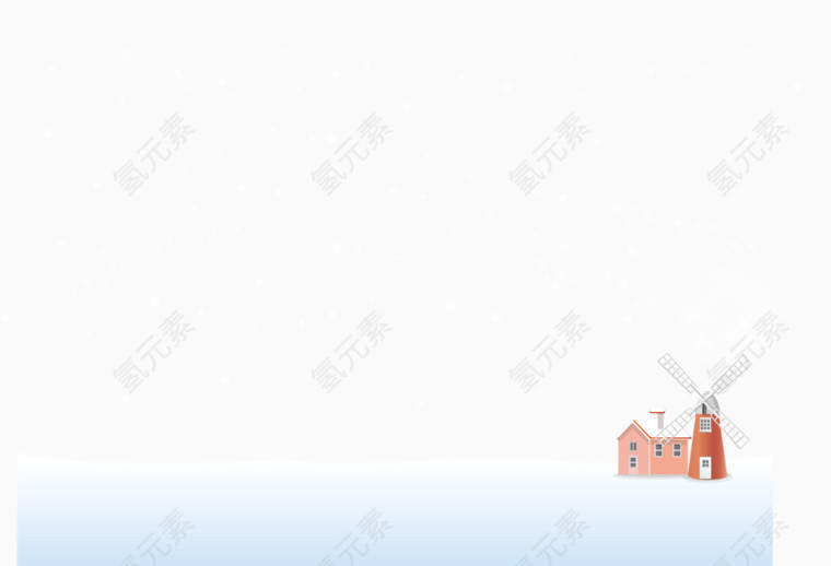 雪地冬季