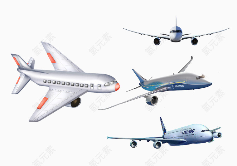 飞机透明PNG