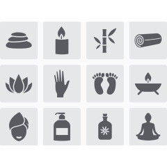 SPA休闲养生素材