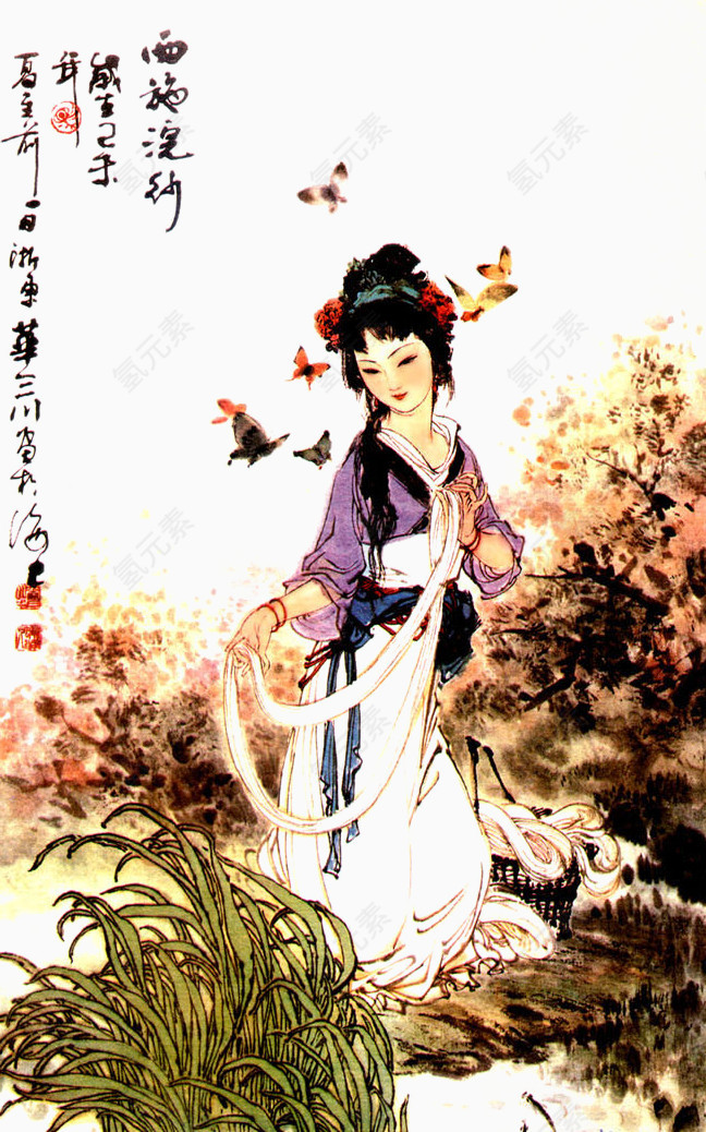 工笔人物画