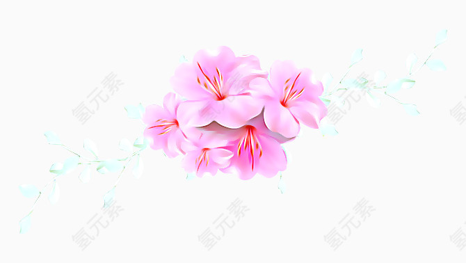 粉色桃花