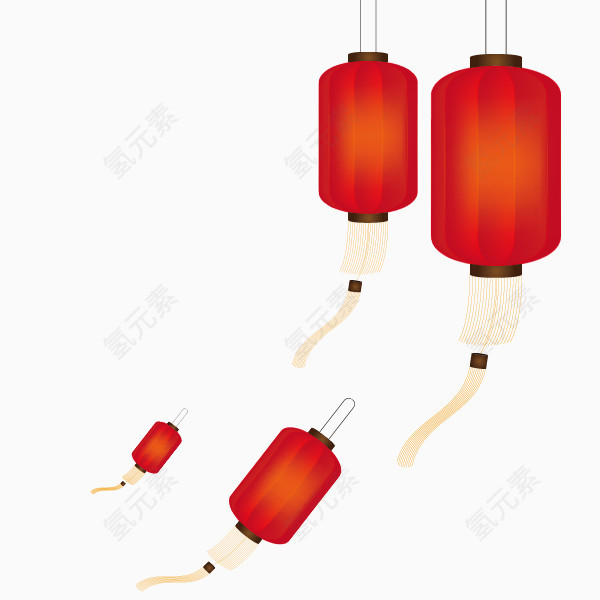 飘扬的红灯笼