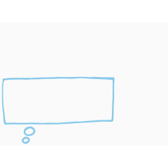 扁平化 对话框 蓝色