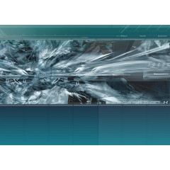 时尚科技未来感的金属背景图