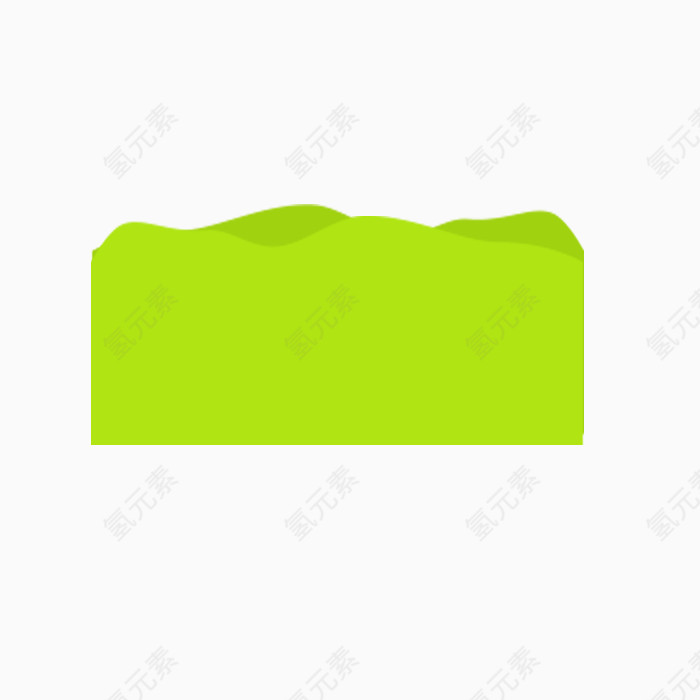 绿色不规则图案