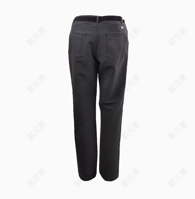 北面休闲长裤背面