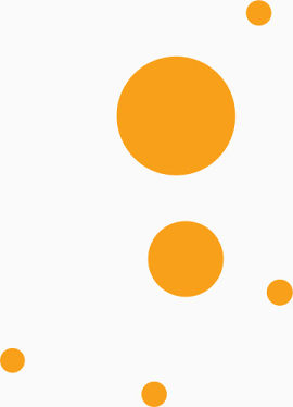 橘色多个圆点