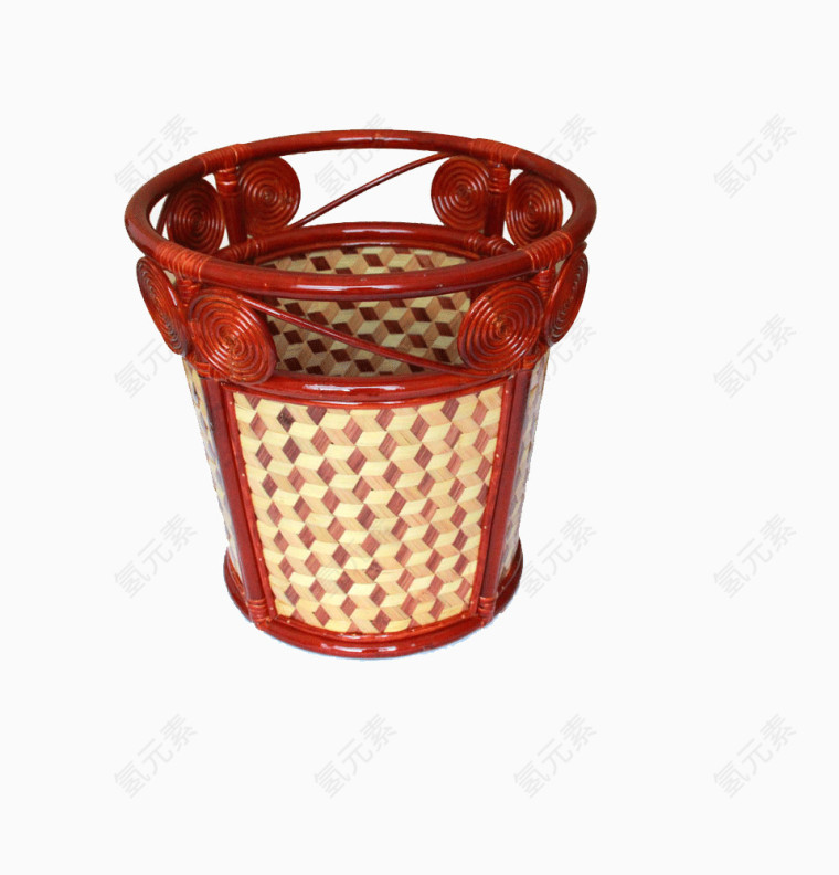 收纳篮筐竹编筐洗衣篮脏衣桶