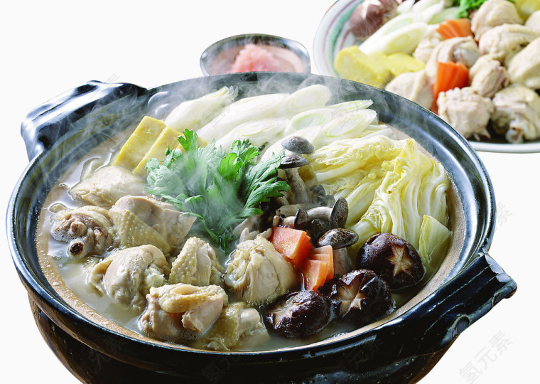 中式滋味香菇鸡煲
