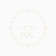 父亲节装饰元素