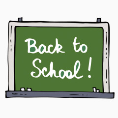 矢量手绘开学素材