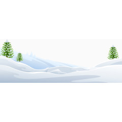 美丽雪景