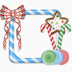 糖果可爱边框