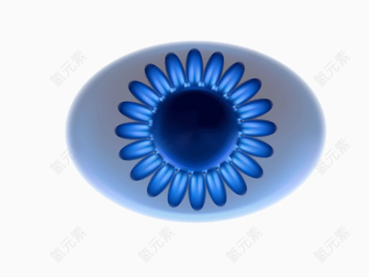 燃气火焰效果图