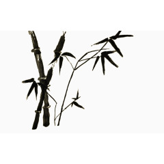 水墨竹子