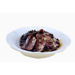 蒸猪血丸子免扣素材