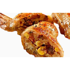 奥尔良鸡翅包饭