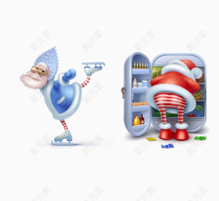 圣诞老人PNG图标