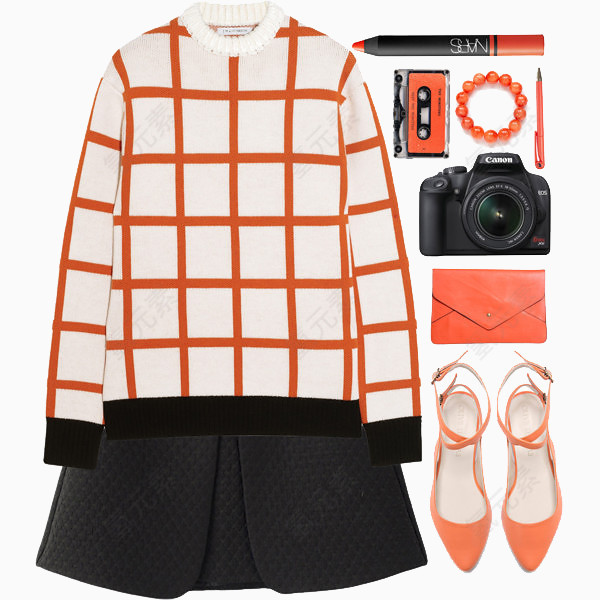 休闲时尚女装搭配