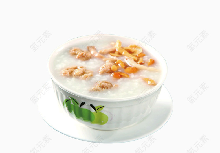 蘑菇瘦肉粥