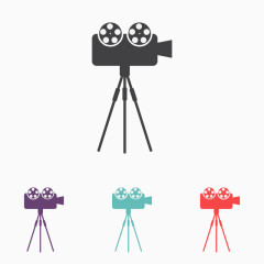 电影播放机图标