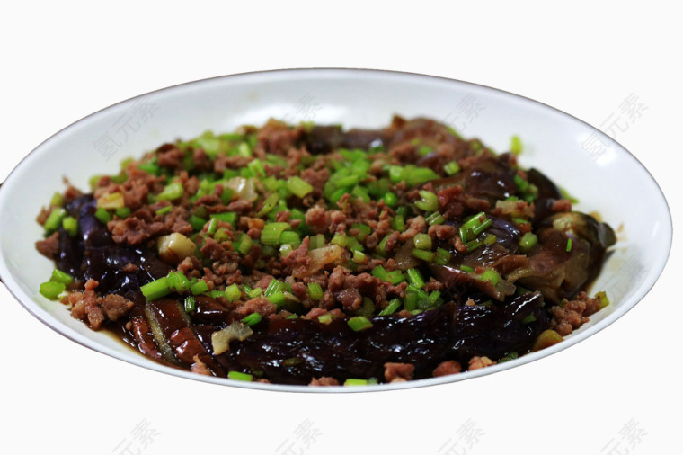 家常茄子做法之肉末茄子