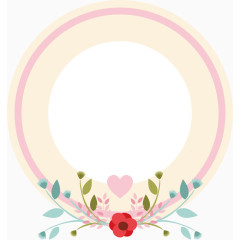 简洁漂亮的盘子矢量图