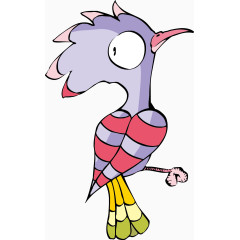 卡通动物PNG八哥