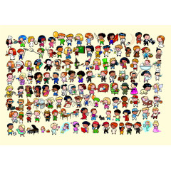 改变儿童时装秀