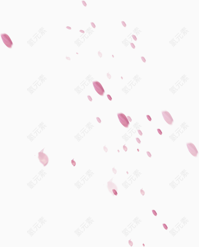 粉色花瓣