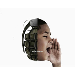 外国反战创意广告