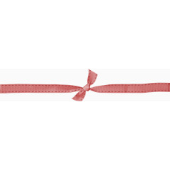 橙色蝴蝶结彩带