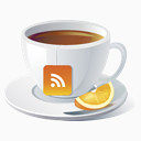 白色咖啡杯子图标下载