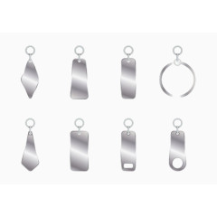 钥匙扣铁质材质