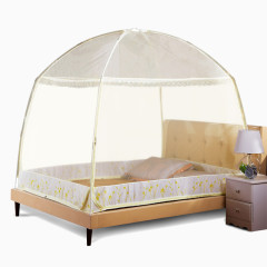 蒙古包蚊帐摄影图片