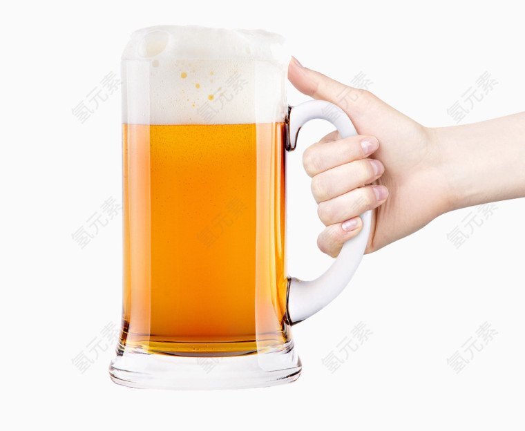 酒桶扎啤杯