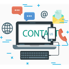 互联网网站联系我们