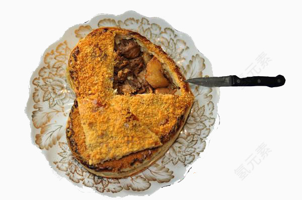 心形烤饼