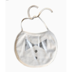 爬爬秋款有机棉婴儿围兜