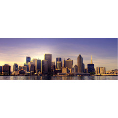 美丽的大城市远景