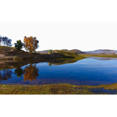 秋季的乌兰布统