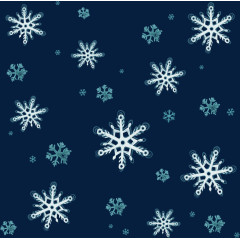 蓝色雪花矢量背景底纹装饰素材