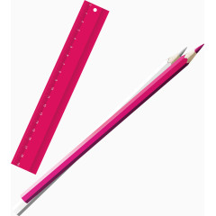 尺子png矢量素材